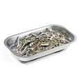 Magnetic bowl rectangular  magnetic plate for nails, screws, bits, etc., 237 x 136 x 28 mm