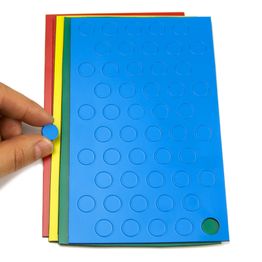 Magnetsymbole Kreis klein Magnet-Kreise für Whiteboards & Planungstafeln, 50 Symbole pro Bogen, in verschiedenen Farben
