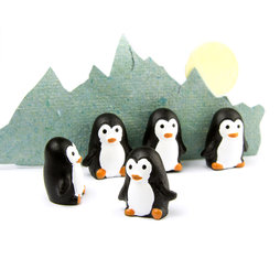 LIV-66, Pinguini, potenti calamite da frigo, set da 6