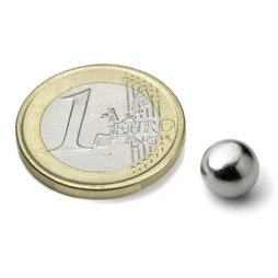 K-08-C, Sfera magnetica Ø 8 mm, neodimio, N38, cromato