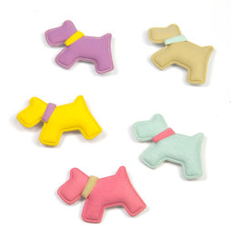 SALE-106, Cani magnetici, in plastica, vellutati, set da 5