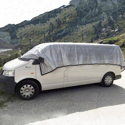 M-ALU-0306, Alunet 80% L, rete ombreggiante 3 x 6 m, protegge dal calore & dalle scottature