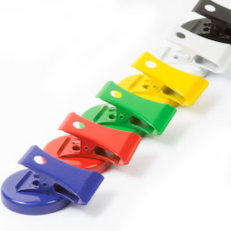 LIV-122, Mollette magnetiche colorate, in ferrite, set da 6