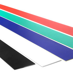 MB-19, Barra magnetica autoadesiva 80 cm, supporto autoadesivo per magneti, in metallo