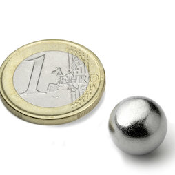 K-13-C, Sfera magnetica Ø 12,7 mm, neodimio, N42, cromato