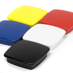 BX-SQ30, Boston Xtra quadrati, set con 5 magneti per l'ufficio al neodimio