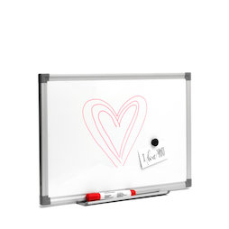 MWB-3045, Whiteboard 30 x 45 cm, magnethaftend, zum Beschriften mit Tafelmarkern