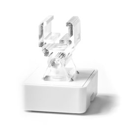 MPH-34, Magnete a barra con supporto per cornici di poster, sistema magnetico in ferrite in un involucro di plastica, con adattatore regolabile, angolo di rotazione 180°