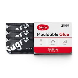 SUG-03, Sugru pacco da 3, colla modellabile, in diversi colori, confezioni da 5 g ciascuna
