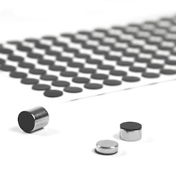 M-SIL-10, Dischi di silicone Ø 10 mm, autoadesivi, 136 pezzi per set