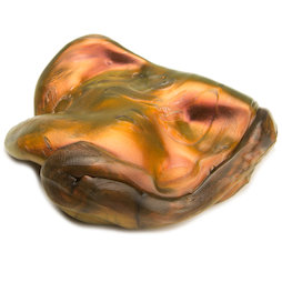 M-PUTTY-IRIS/lava, Pasta intelligente 'Super-Lava', tipo 'Flip-Flop', arancione-oro-nero