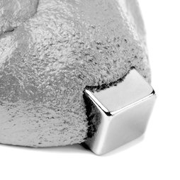 M-PUTTY-FERRO/silver, Pasta intelligente magnetica, pasta modellabile ferromagnetica, color argento, consegna senza magnete