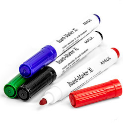 BA-018, Whiteboard-Marker, 4er-Set, farbig assortiert