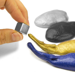 M-PUTTY-FERRO, Pasta intelligente magnetica, pasta modellabile ferromagnetica, diversi colori, consegna senza magnete
