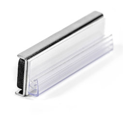 SF-MGS-01, Porta avvisi magnetico, con fessura d'inserimento orizzontale a filo, in plastica