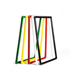 SF-FRM-A4, Cornice per poster A4, in plastica, con spigoli arrotondati, busta a U inclusa
