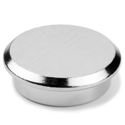 PBM-30, Steel 30, Büromagnet Neodym aus Stahl, Ø 30 mm
