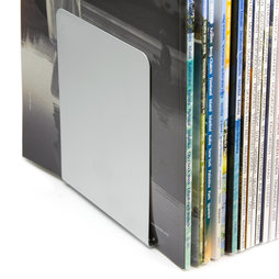 M-BOOK, Fermalibri magnetici, in metallo, set da 2, in diversi colori