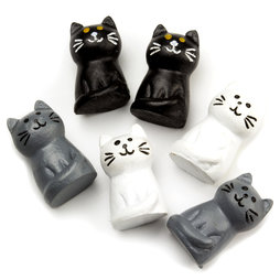 LIV-64, Gatti, potenti calamite da frigo, set da 6